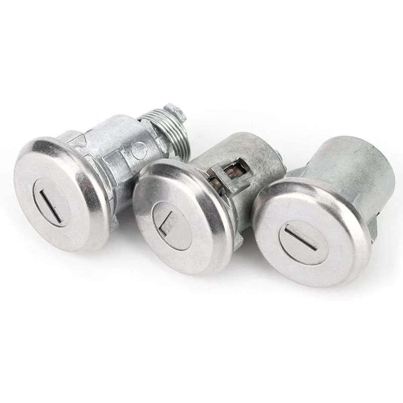 Door Trunk Key, Premium Cutlass Lock Set Door Trunk Key Kit 654394765282 for Chevelle