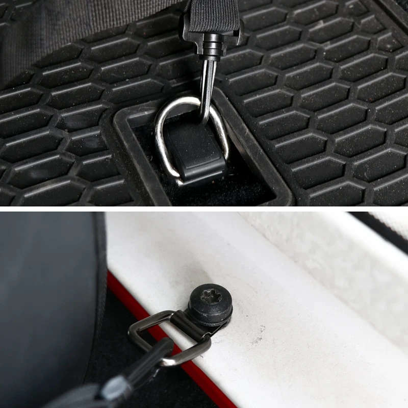 Car Cartaoo Vehicle Pet Barrier Rear Seat Isolation Mesh Cargo Net for Jeep Wrangler JK JL