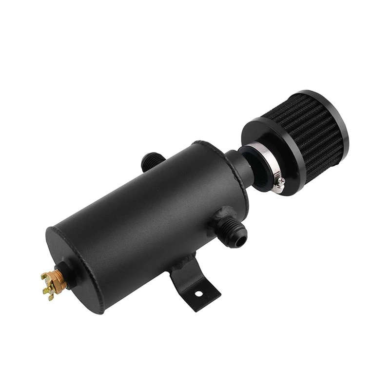Aluminum Baffled Oil Catch Can Breather Can 750ML