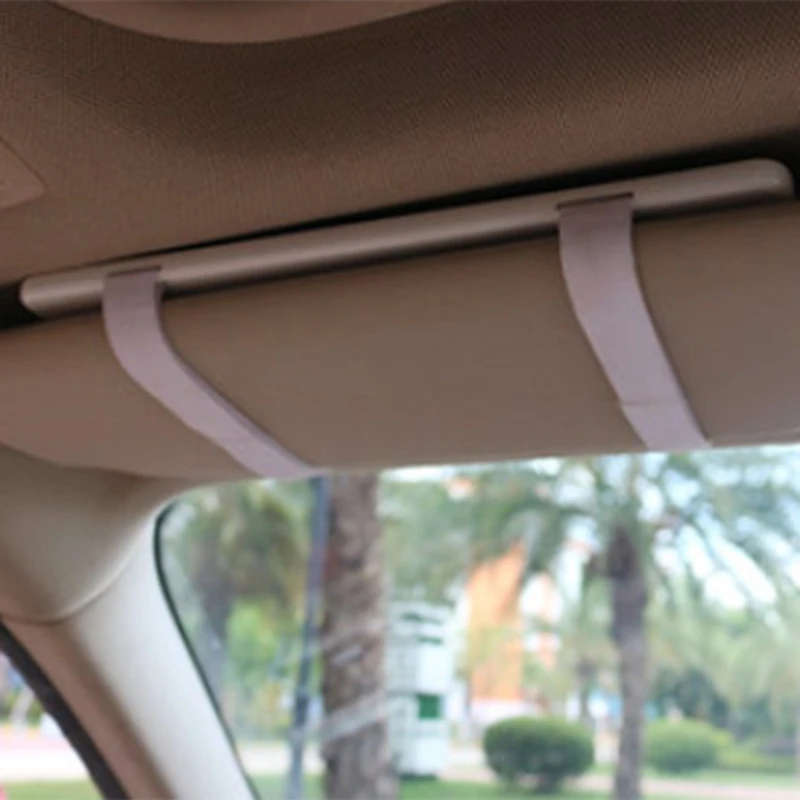 Car Sun Visor Mirror with LED Lights Automobile Makeup Mirror with Lights Cosmetic Mirror Clip