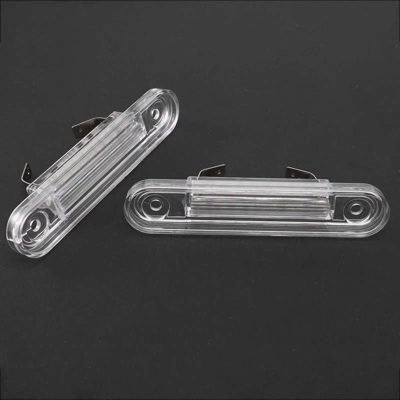 Canbus White Rear Led License Plate Lights Lamp for Benz E-Class W124 W201 C-Class W202 1984-91