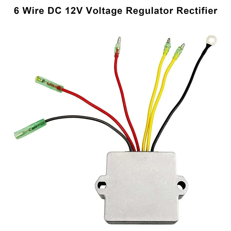 6 WIRE Voltage Regulator Rectifier 12 Volt for Mercury Mariner Outboard