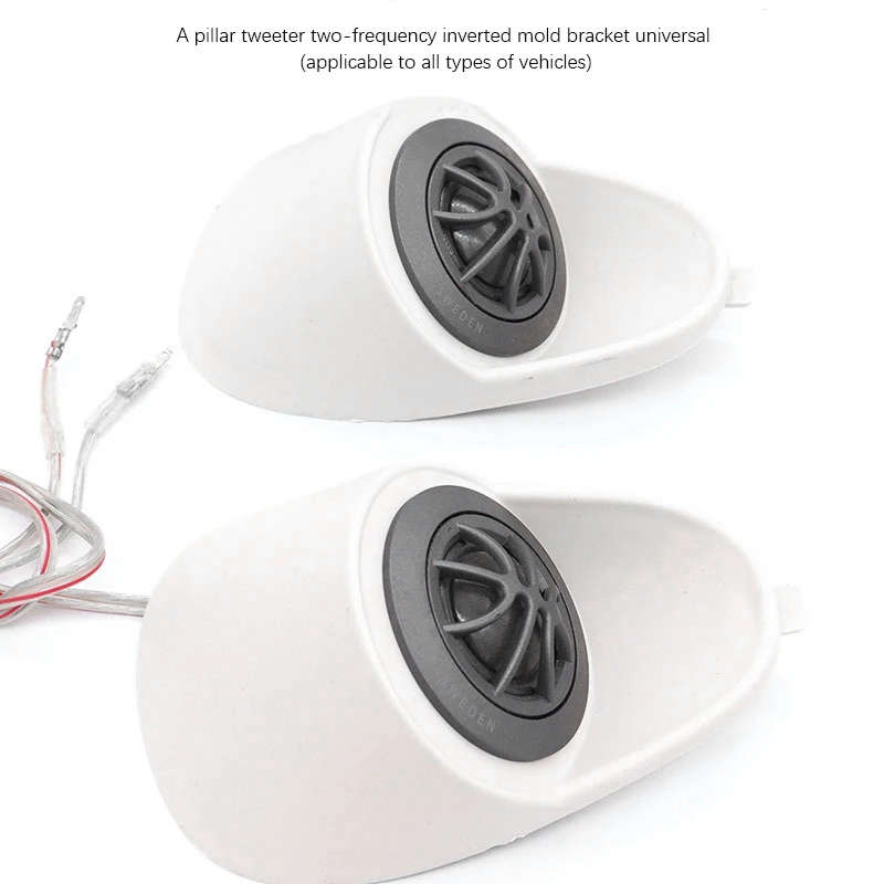 2Pcs 2.5 Inch Car Audio A-Pillar Tweeter Bracket