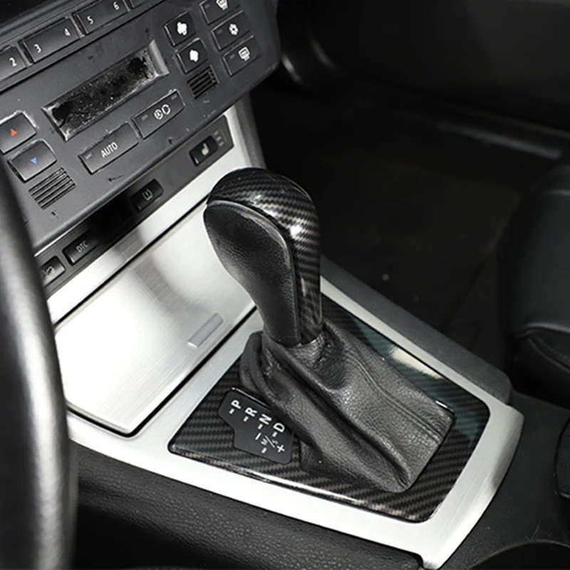 Car Central Control Gearbox Panel Frame Gear Position Panel Trim Frame for BMW- X3 2006-2010