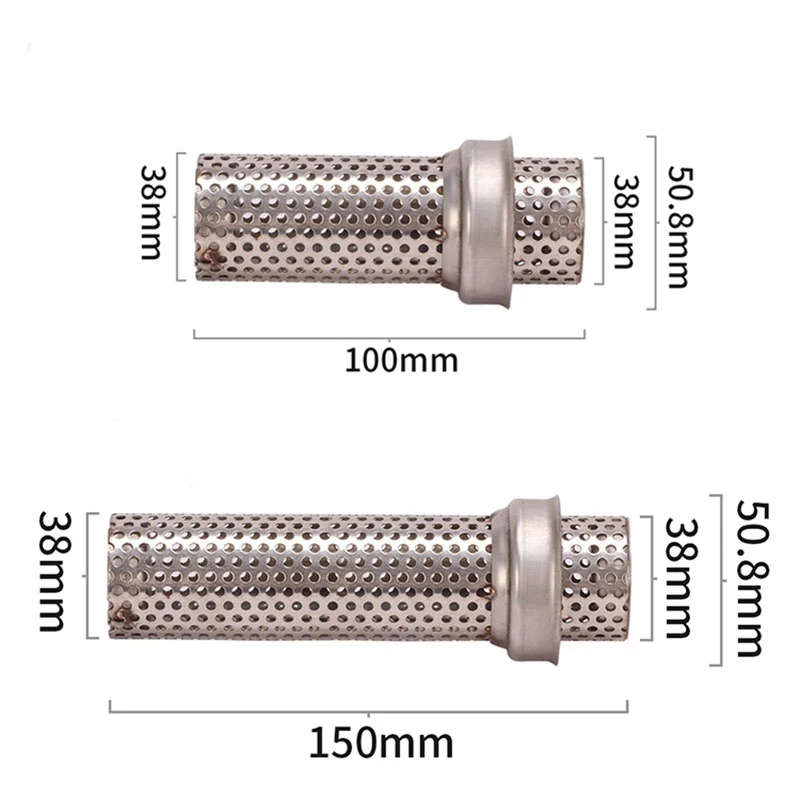 51MM Motorcycle Exhaust Muffler DB Killer-Silencer Noise Sound Eliminator Mesh DB Killer-Silencer