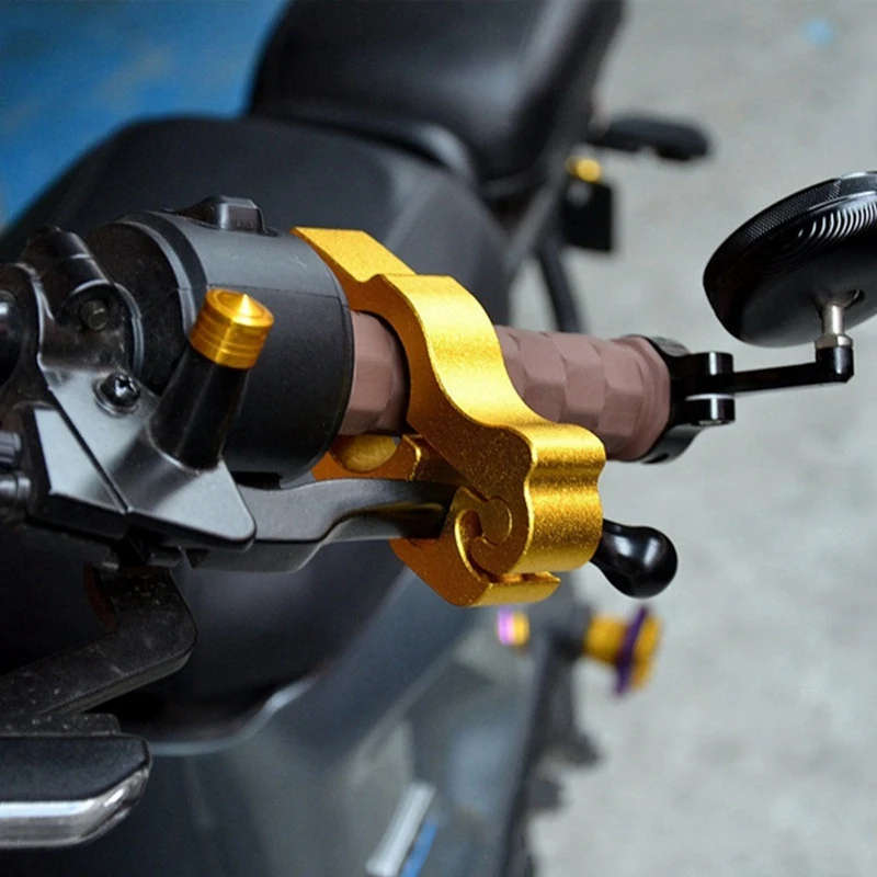 Motorcycle Handle Grip Safety Locks Brake Clutch Levers Locks for Kawasaki Honda Yamaha Suzuki