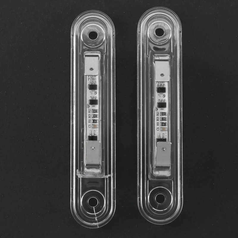 Canbus White Rear Led License Plate Lights Lamp for Benz E-Class W124 W201 C-Class W202 1984-91