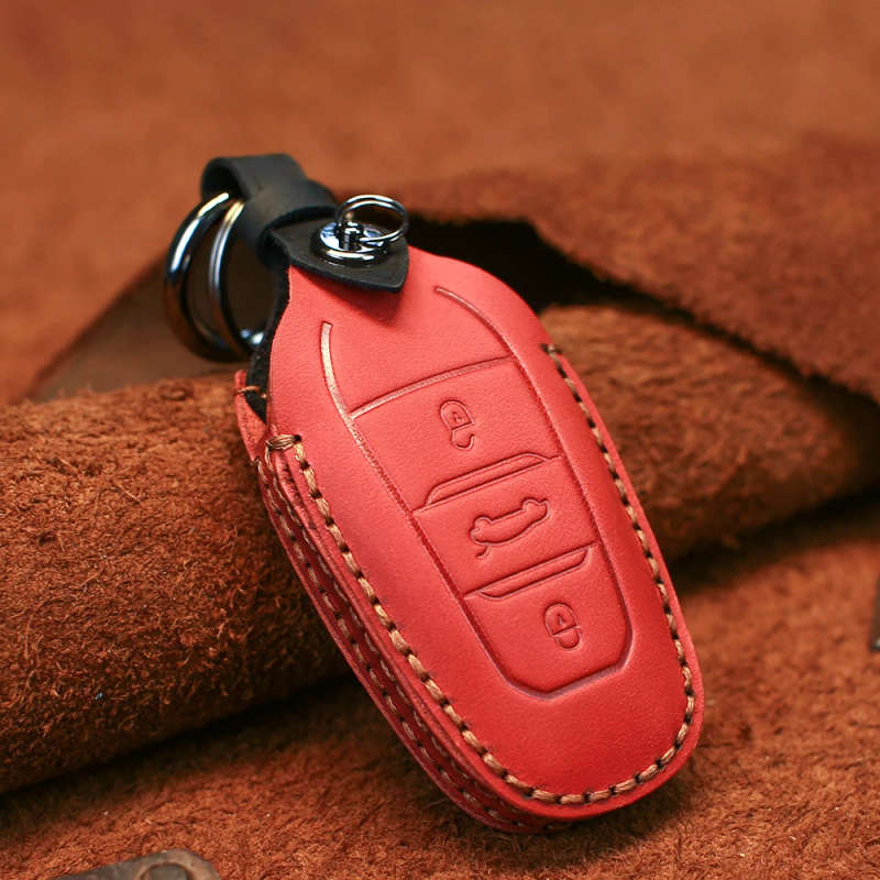 For Peugeot 208 308 508 3008 5008 For Citroen C4 Picasso DS3 DS4 DS5 DS6 Smart Car Key Fob Case
