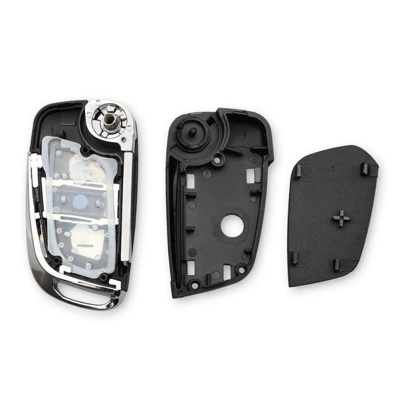 ASK Fob For Peugeot 407 307 607 HCA/ VA2 Blade 2 Buttons 433MHz ID46 Chip Modified Flip Remote Key