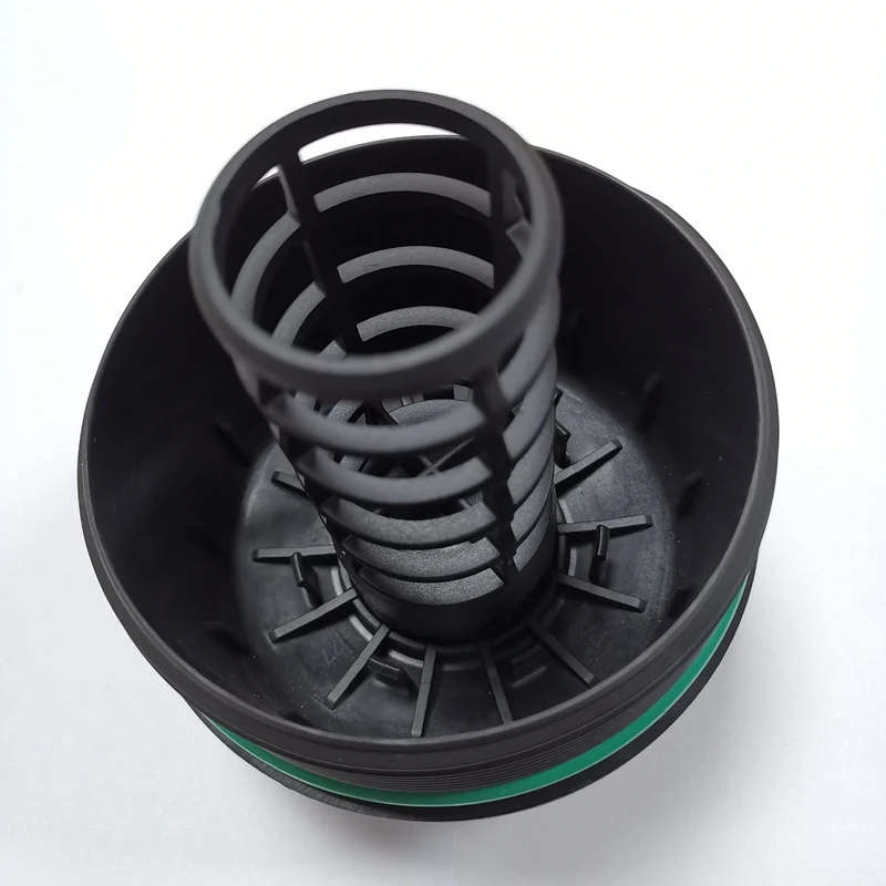 Oil Filter Cover 077115433A Engine OIL Filter Housing Cover Fit for Touareg 7L 4.2L 2003-2007