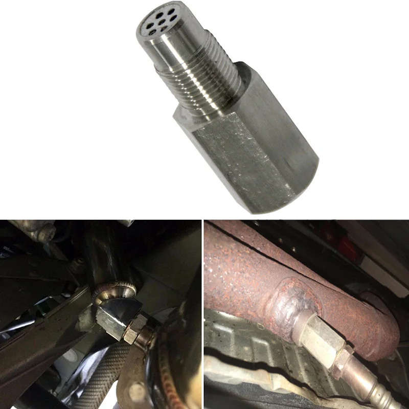Oxygen O2 Sensor M18X1.5 Extender Spacer Adapter Bung Catalytic Converter CEL Eliminator C