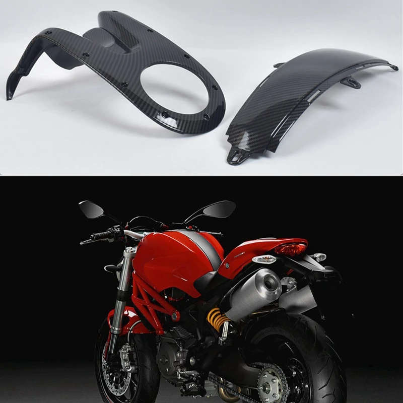 Motorcycle Fuel Tank Housing Fairing for Ducati Monster 696 795 796 1100 Fuel Tank Panels Trim