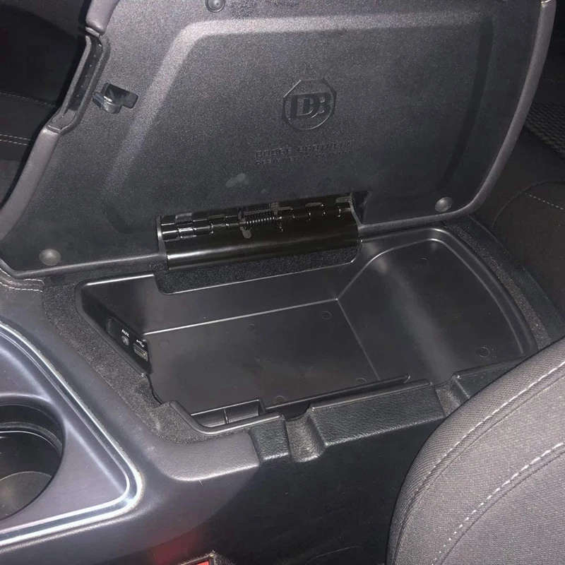 Center Console Organizer Tray for 2015-2021 Dodge Challenger Armrest Storage Box Insert