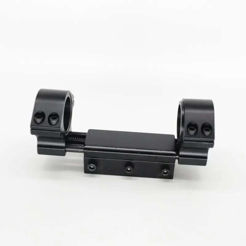 Airgun Scope Mount 25.4mm /30mm Ring w/Stop Pin Rifle Scope Mount Weaver Base Dovetail 20m