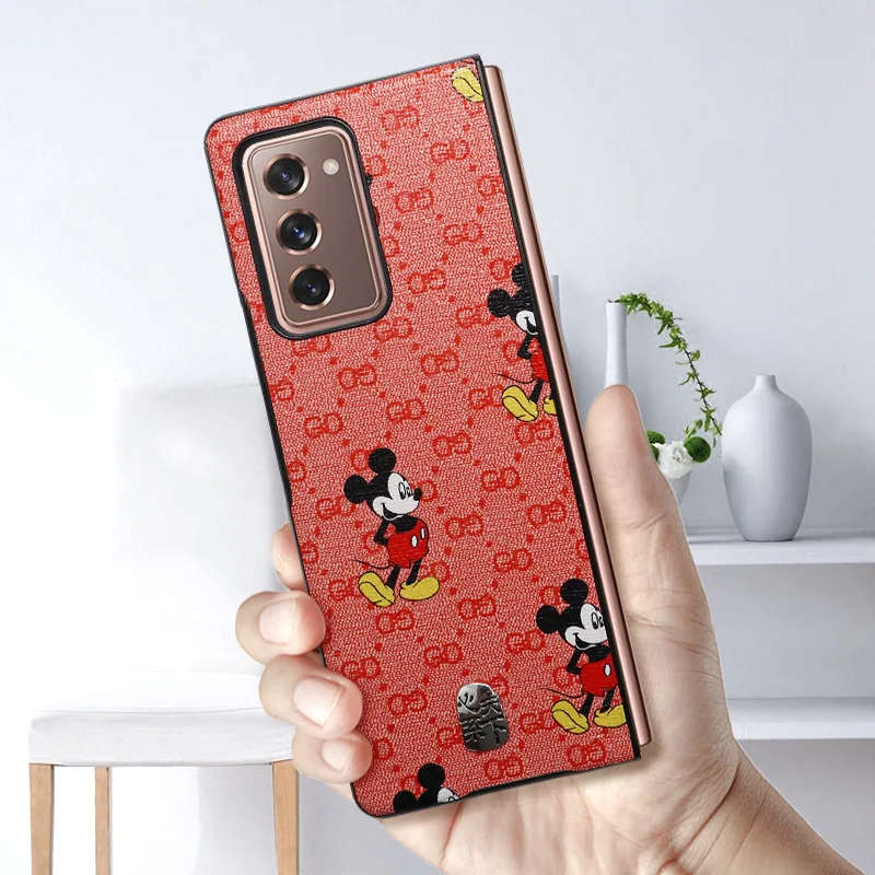 Disney original Mickey Minnie phone case for Samsung Galaxy Fold 1/2 / Mate X2 folding ant