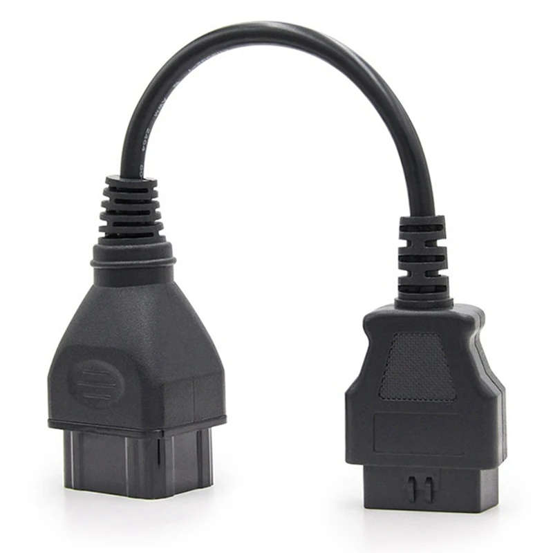 OBD2 Cable for Renault 12Pin Adapter Diagnostic Extension OBD Cable 16 Pin Cable