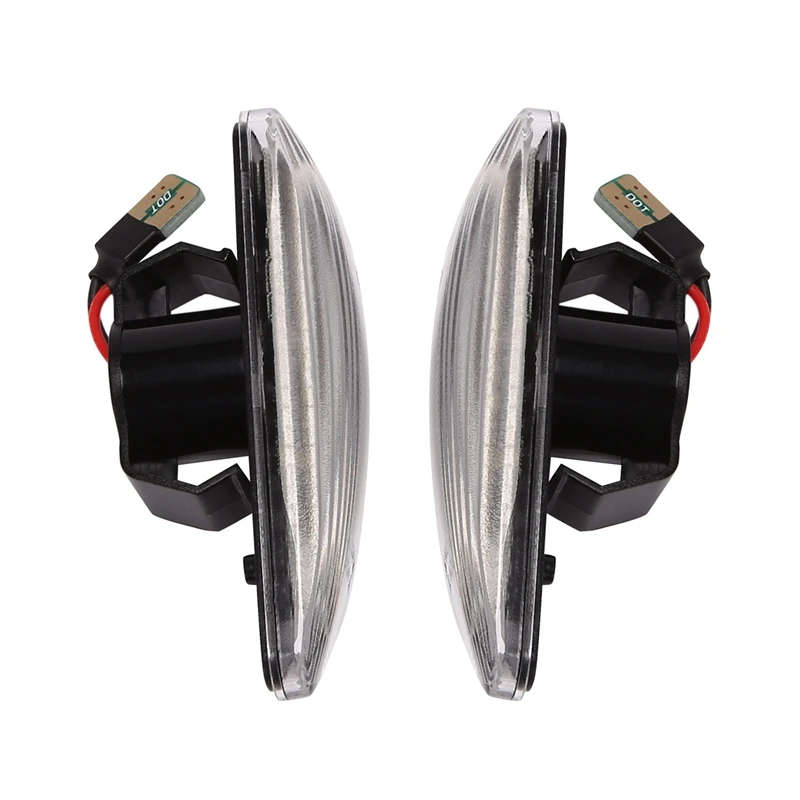 LED Side Marker Light Lamp, Dynamic Side Blinker Turn Signal Light for Volvo XC90 S80 XC70 V70 S60