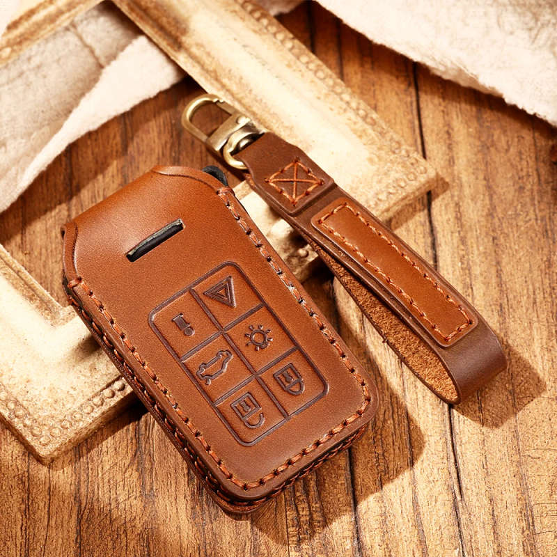Case Cover For Volvo XC60 V60 S60 XC70 V40 XC40 XC90 XC70 S60 S80 S90 Auto Key Holder 5 6 Button