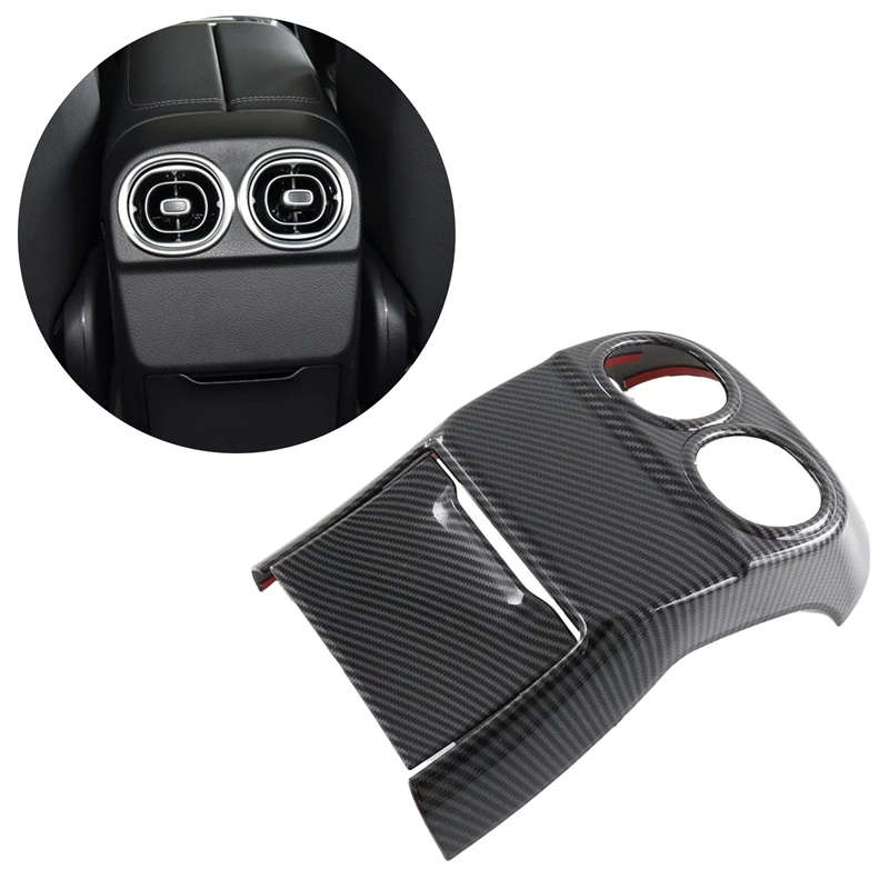 Car ABS Rear Air Vent Outlet Cover Trim for Mercedes-Benz C-Class W206 C260 2022