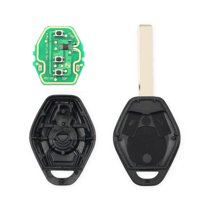 3 Buttons Remote Key For BMW X3 X5 Z3 Z4 1/3/5/7 Series EWS System 315/433MHZ HU92/HU58 Blade