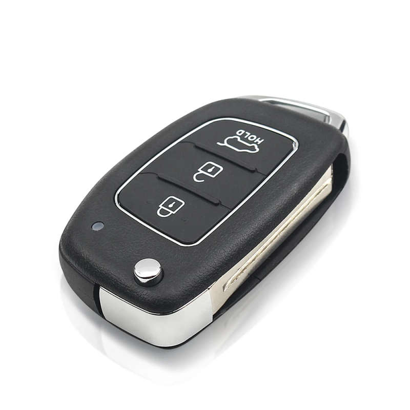 Flip Folding Remote Key 433Mhz Transponder Chip ID46 For Hyundai New IX35 IX25 IX45 Elantra Santa