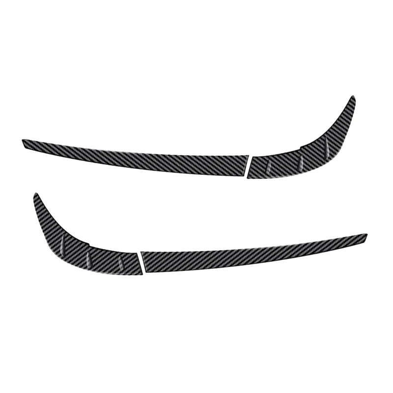 For Toyota Sienna 2021-22 ABS External Rear Tail Light Lamp Cover Garnish Strip Eyebrow Cover