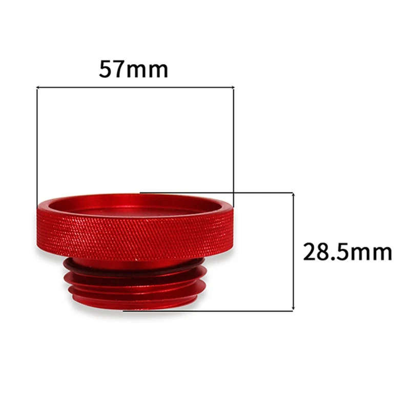 Aluminum Screw-On Oil Fill Cap Round Replacement For Subaru WRX STI BRZ Scion FRS Toyota 86
