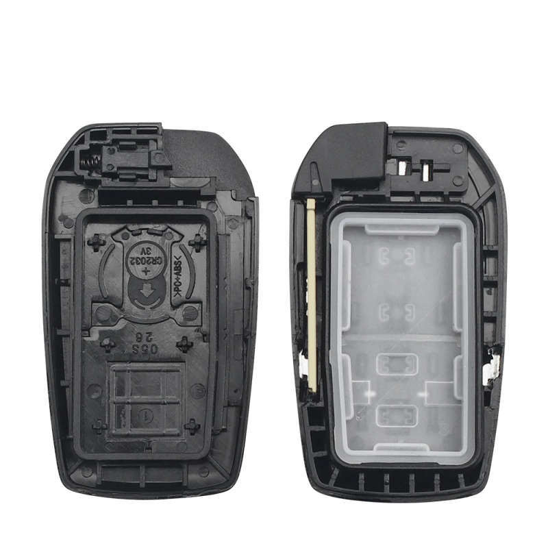 For Toyota RAV4 3 Buttons Highlander Camry Prado Corolla Rezi Crown Car Key Shell Blanks Case