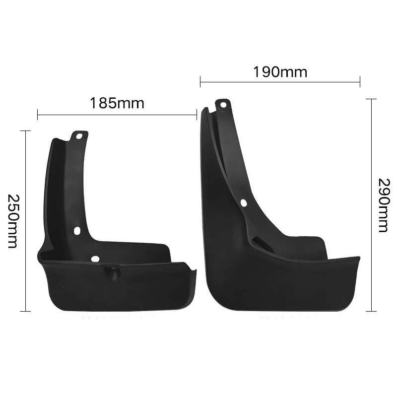 4Pcs Car Mud Flaps for ID.3 ID3 2021 Mudguards Fender Mud Guard Flap Splash Flaps Accessories