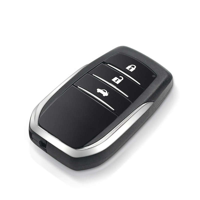 3 Buttons Remote Key Control Housing For Toyota Fortuner Prado Camry Rav4 Highlander Smart Crown