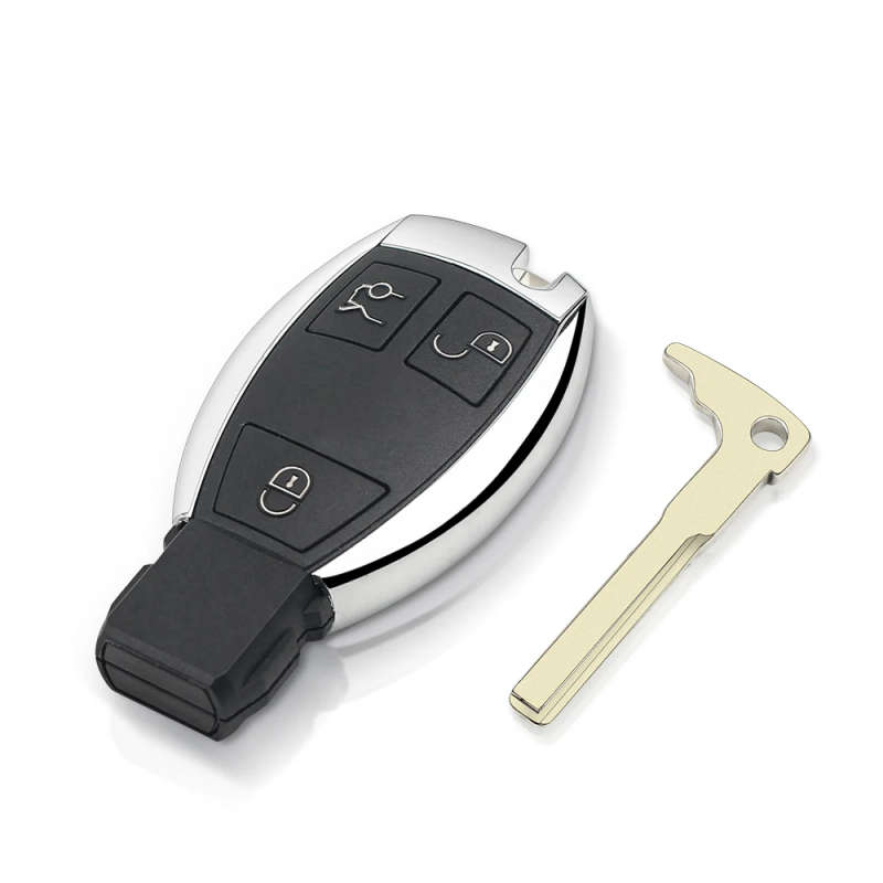 3 Buttons Remote Key Car Shell Case For MERCEDES BENZ Smart Key Fob S SL ML SLK CLK E