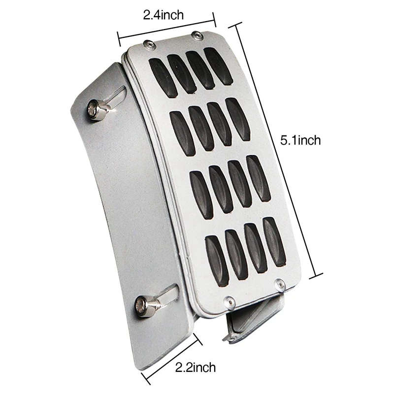 Adjustable Heighten Gas Brake Foot Rest Pedal Accelerator Pad Cover Gas Pedal Kit