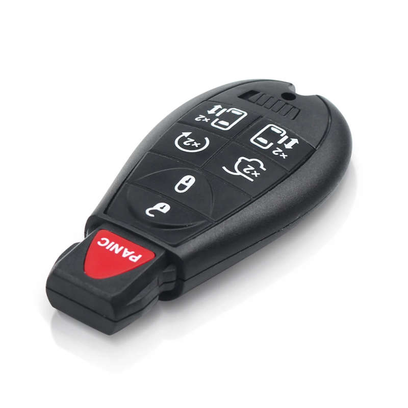 7 6+1 Buttons Car Remote Control Key Fob 433Mhz For Dodge Caravan Chrysler Town Country Jeep