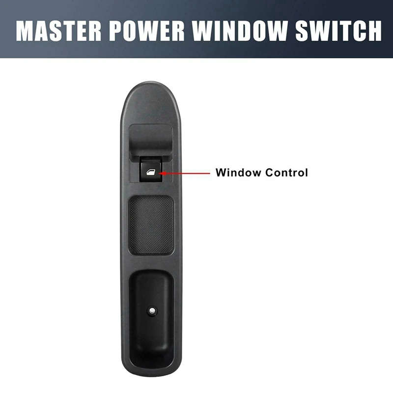 Power Window Control Switch Window Lifter Switch Button Passenger Side for Peugeot 307