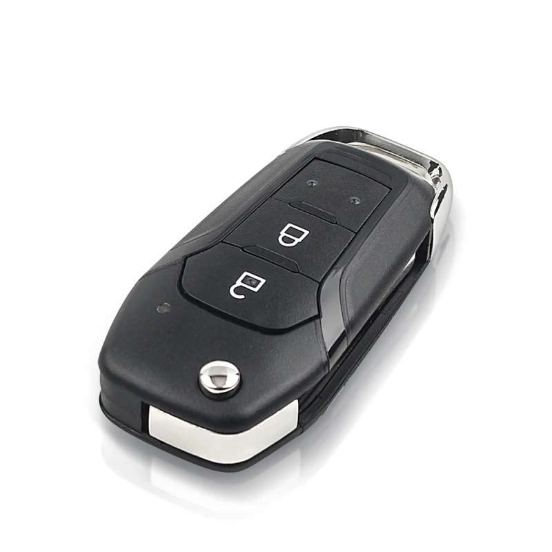 For Ford Ranger F150 2015-2018 ID49 Chip 2 Buttons Remote Car Key FSK EB3T-15K601-BA 433MHz