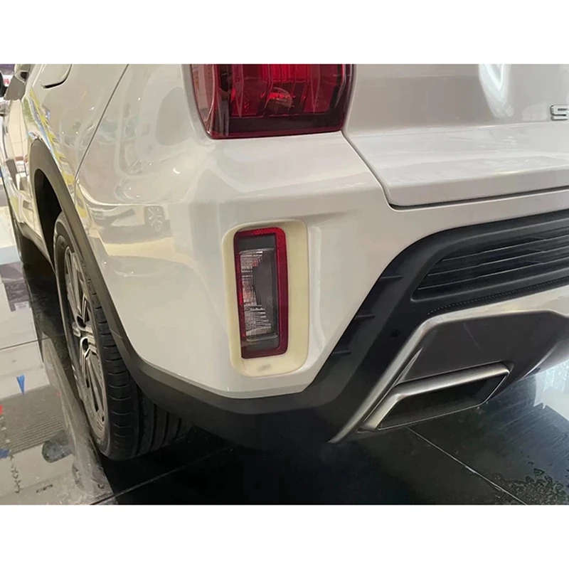 Car Rear Bumper Fog Light Frame Trim Strip Rear Tail Light Trim Frame Suitable for Kia Sportage