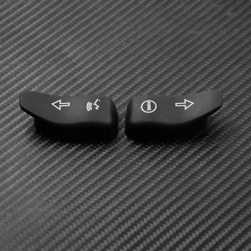 Motorcycle Turn Signal Extension Caps Black Extended Cover Switch Button for Touring Electra Glide