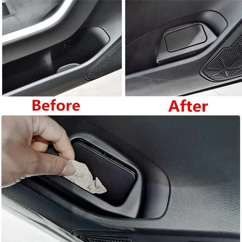 2PCS Car Door Storage Box for Toyota RAV4 Accessories 2019 2020 2021, Car Trash Bin Garbage Can
