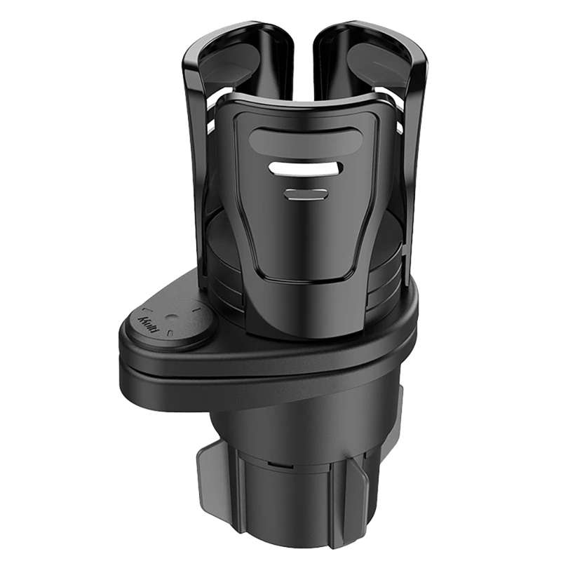 Car Cup Holder Expander Adapter Dual Cup Drink Holders Extender Insert for Car