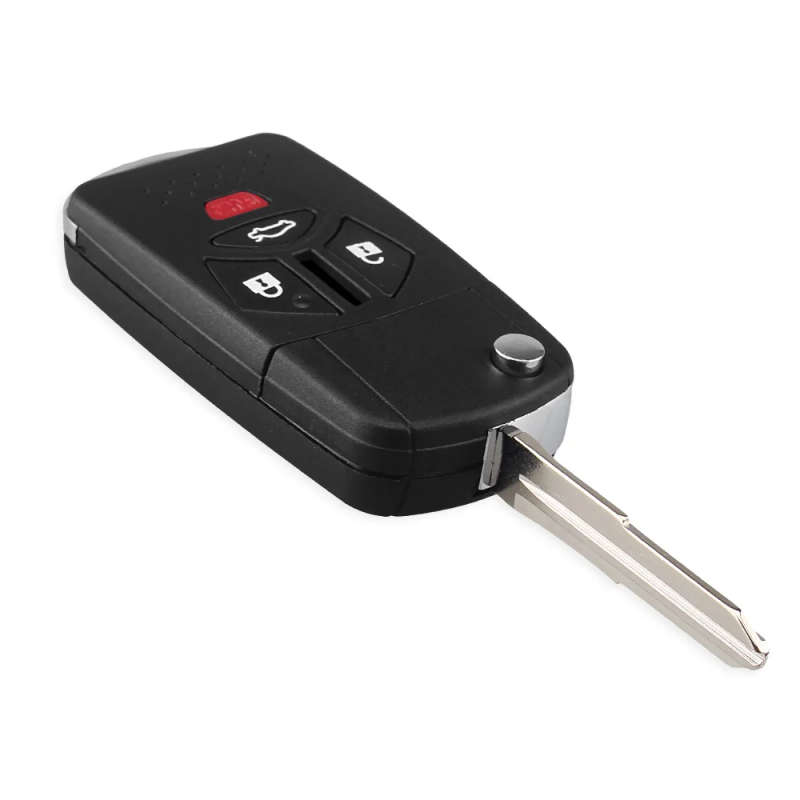 3 +1 Buttons Remote Key Shell Case Keyless Fob Fit For Mitsubishi Galant Eclipse Lancer Uncut