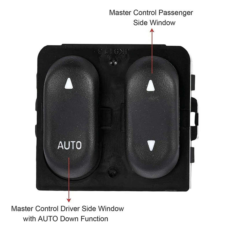 Master Power Window Switch XL3Z-14529-AA F65Z14529AAB for Ford F150 1999-2002 F250 F350