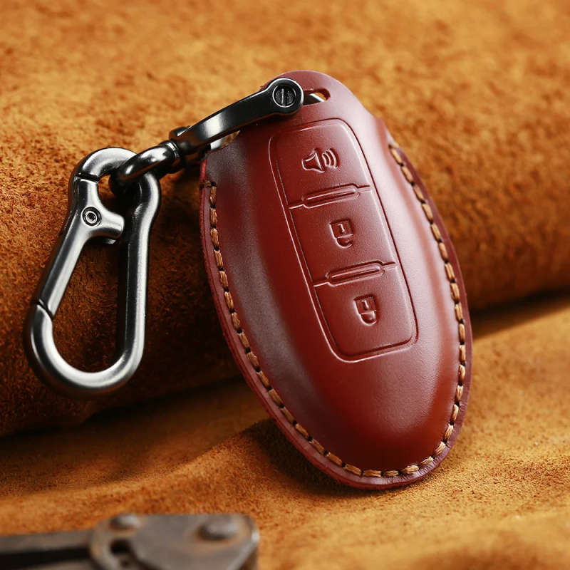 Car Key Case Cover For Nissan Tidda Livida X-Trail T31 T32 Qashqai March Juke Note GTR