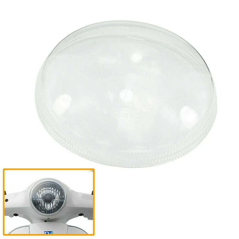 Car Scooter Head Light Lamp Lens Cover Headlight Screen Cover Lamp Housing for Piaggio Vespa