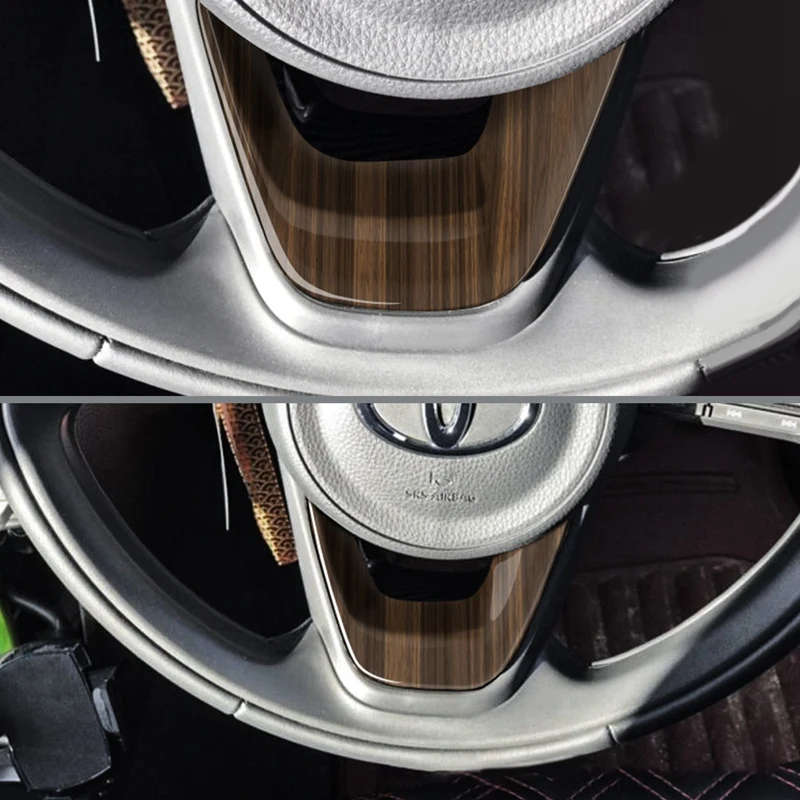 Steering Wheel Panel Decorative Frame Steering Wheel Panel for Toyota AQUA