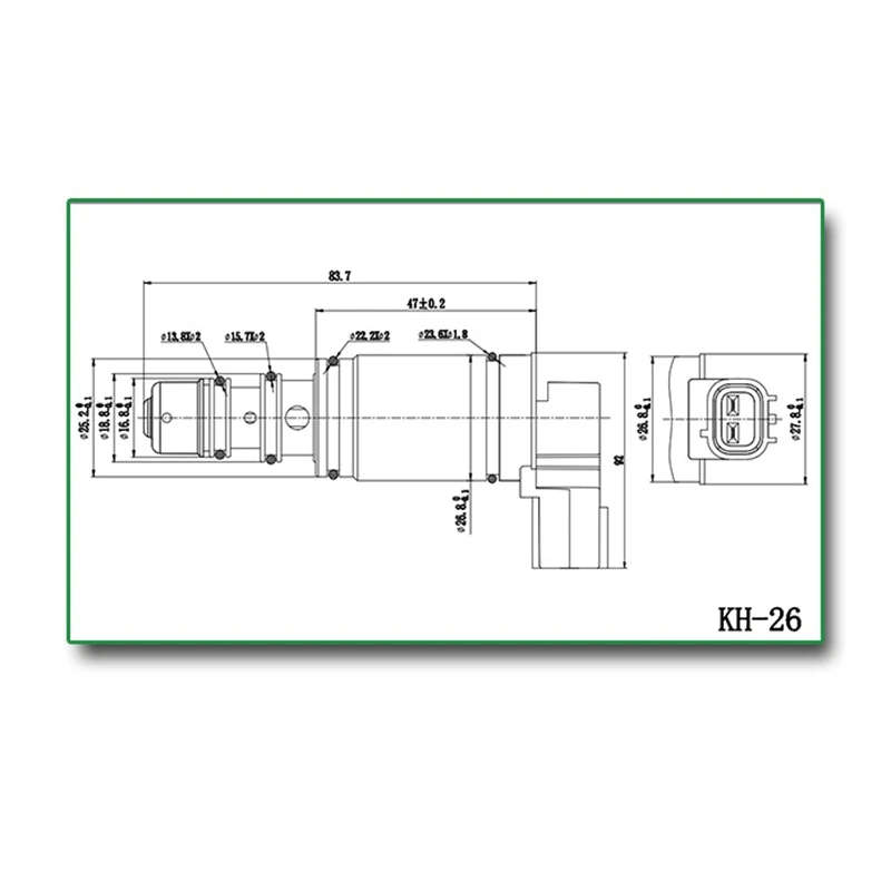 Air Conditioning AC Compressor Electric Control Valve for Ford Mustang 2.3/Mondeo Explorer