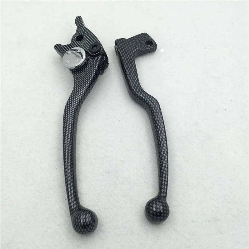Motorcycle Brake Clutch Hand Levers for Suzuki Gsxr 600 750 Katana 750F Sv650 Sv650S Carbon Black