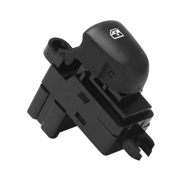 Car Power Window Lifter Switch Single Button Switch with Ice Blue Light for Nissan Qashqai Tiida