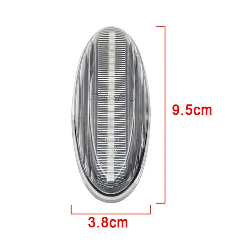 Car Side Marker Light LED Turn Signal Light for Mazda B2500 Pickup Truck 323 Tribute Protege Astina
