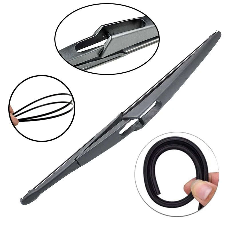 Car Front and Rear Wiper Strip Windshield Windscreen Front Window for Nissan Qashqai J11 2013-20