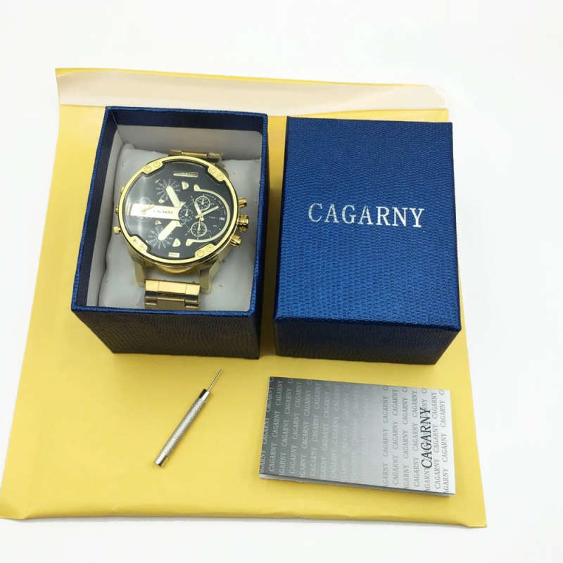 Cagarny Top Brand Luxury Sport Quartz Military Mens Watch